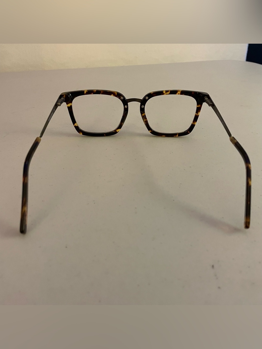 Eyebuydirect Poise Glasses Frame Only Square Tortoise Acetate & Metal Full-rim - Picture 3 of 11
